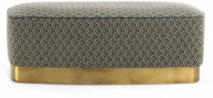 Frigerio Salotti Прямоугольный пуф из ткани Joey