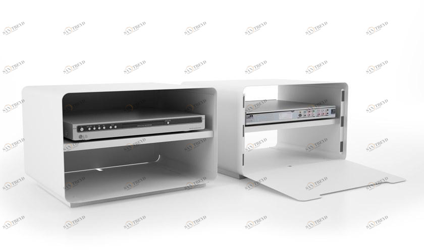 Systemtronic Напольный шкаф для компакт-дисков из стали Sita sun-id-1504653