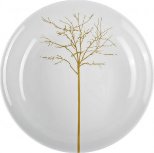 85118 Dibbern Тарелка суповая Dibbern "Золотой лес" 22,5см Фарфор костяной