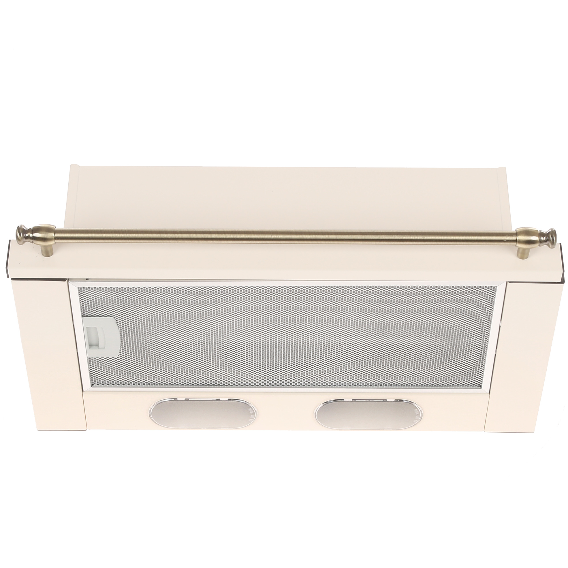 8192992 Вытяжка телескопическая ELIKOR Интегра 60П-400-В2Л бежевый/золотистый STDN-0002123 - Вид №1