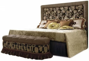 Martini Interiors Двуспальная кровать из ткани с тафтинговым изголовьем Emozioni