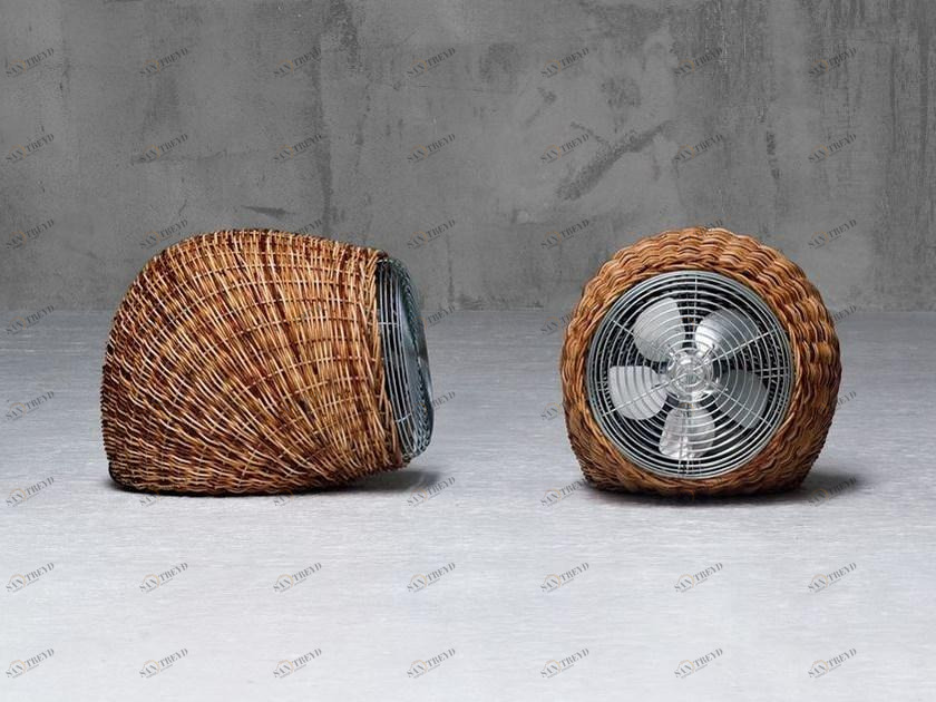 Gervasoni Настольный вентилятор в темном пулют Wind sun-id-1438943