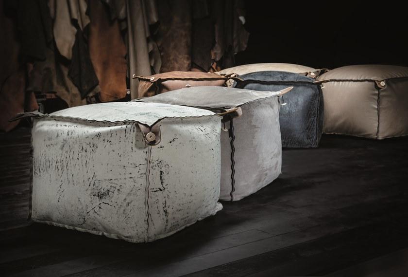 Vibieffe Пуф со съемным чехлом из кожи или ткани sun-id-1417546 - Вид №3