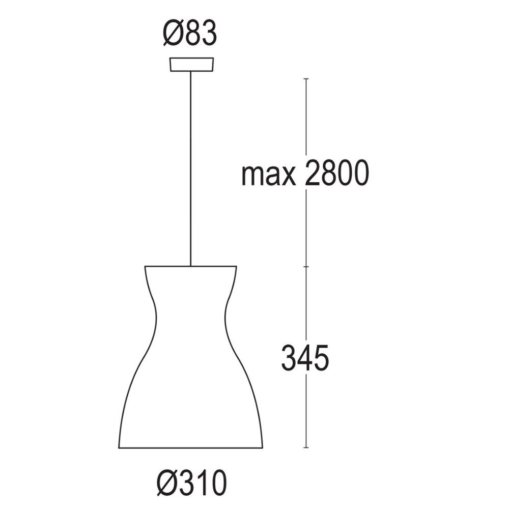 Queen 1 S Ghidini Queen S .01 Белый (Матовый)  - Вид №1