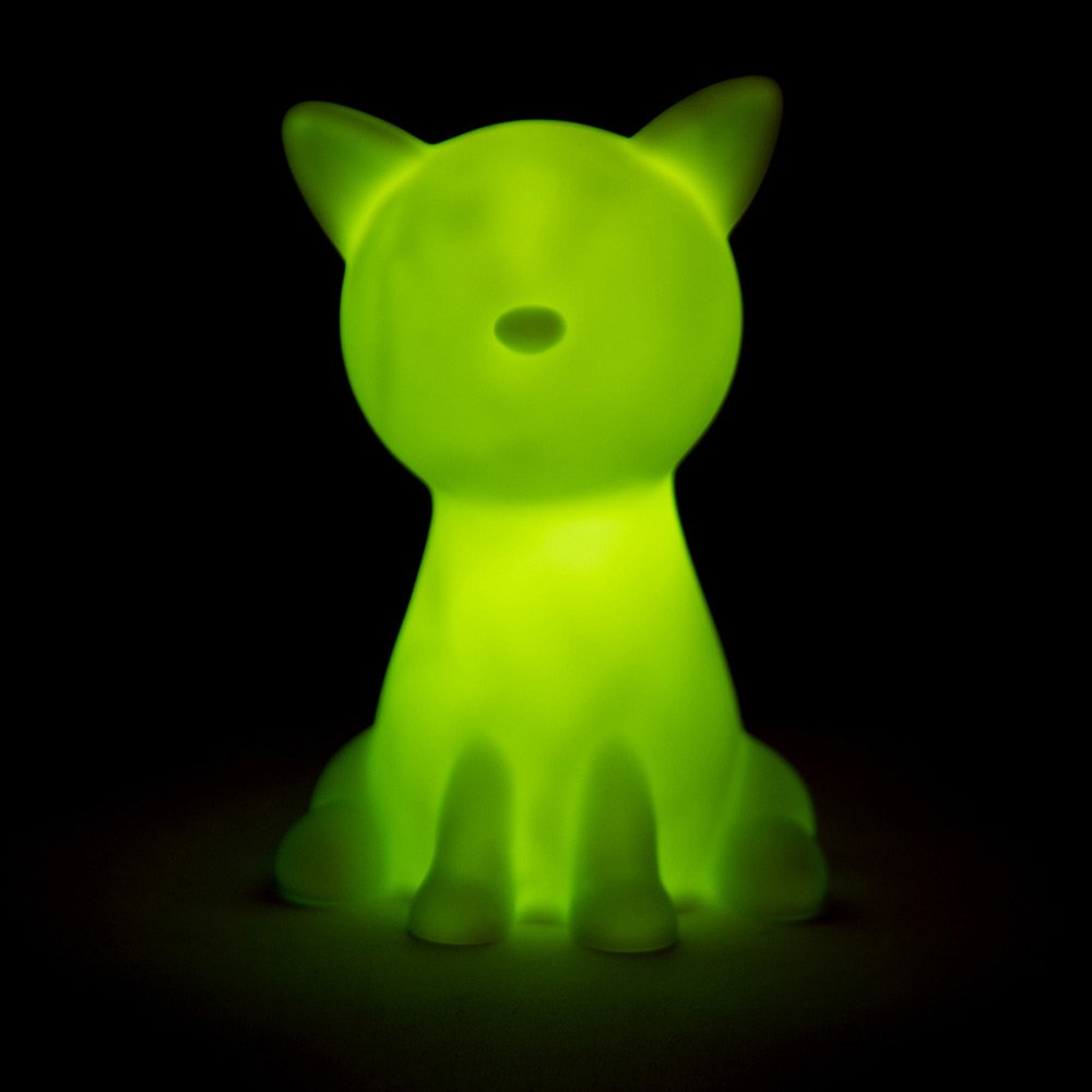 Ночник детский "Большой белый кот" LITTLE LOVELY COMPANY  281708 Белый Santreyd  - Вид №6