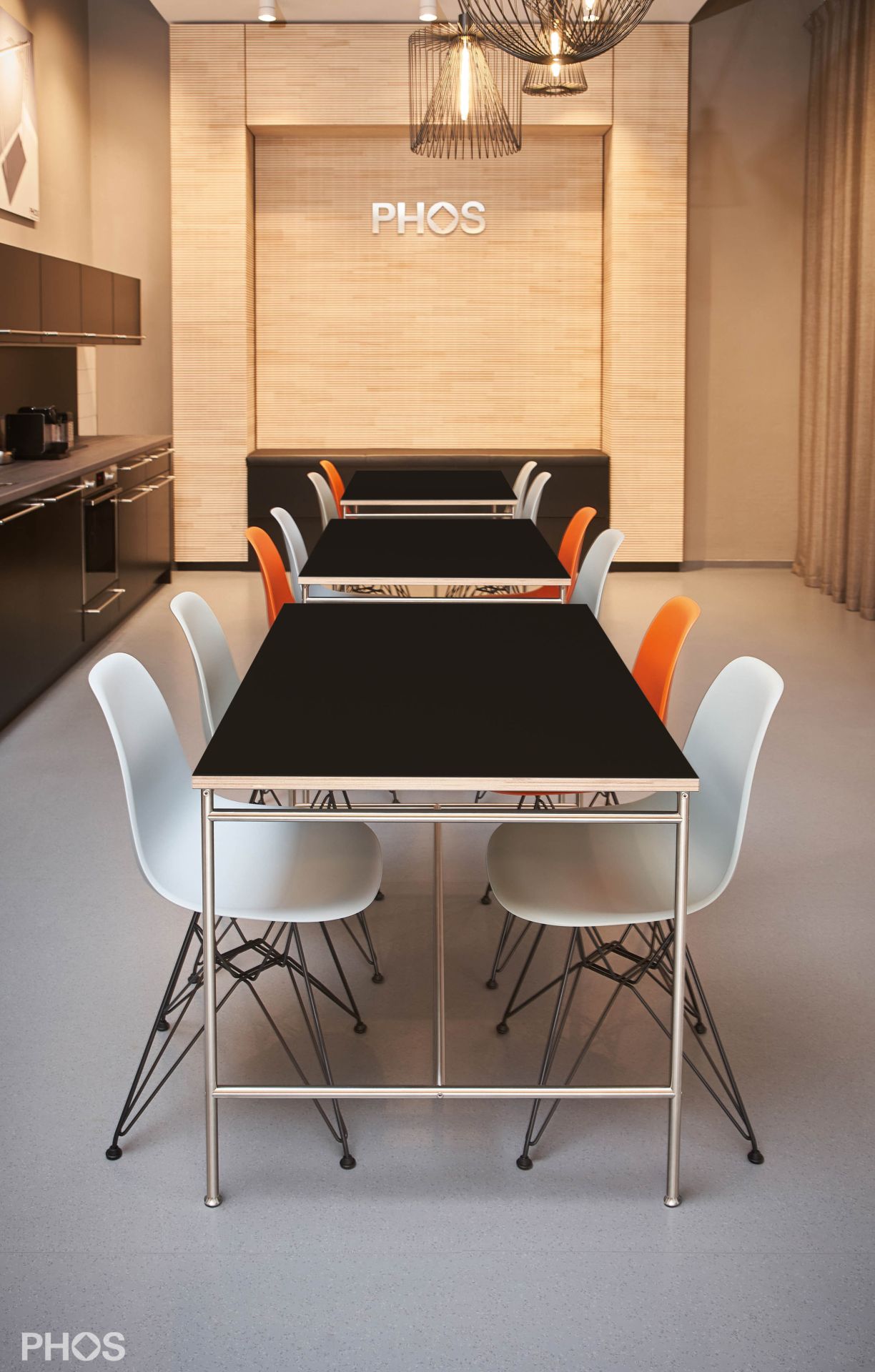 KATI-U1-120x80-MS Стол Karlsruher - универсальный стол u1 - столешница черного матового цвета - 120 x 80 x 75 см. PHOS  - Вид №1