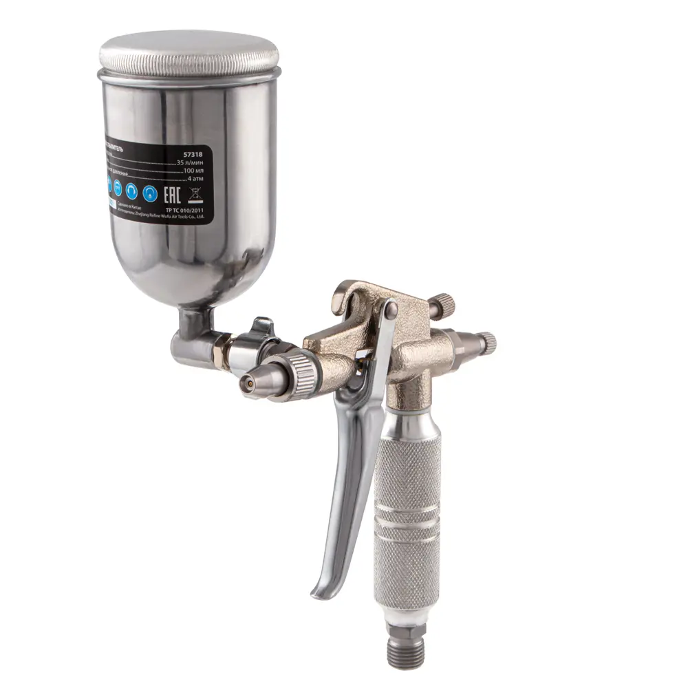 Краскопульт пневматический Matrix 57318 верхний бак 140 л/мин 0.1 л STLM-2143443