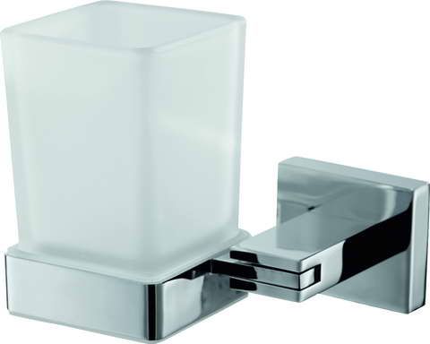 H4020/08CR Sanibano Celeste, настенный стеклянный стакан, цвет хром