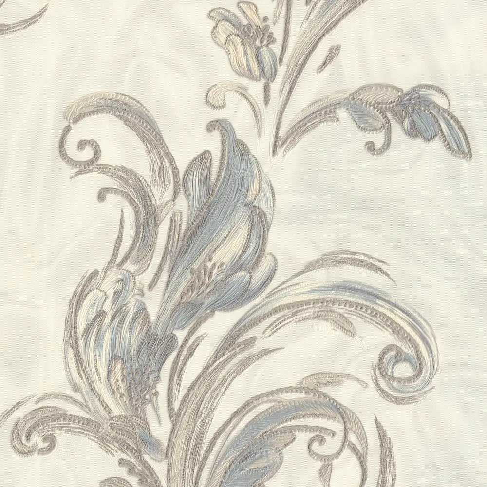 Обои флизелиновые Ornamy Miracle белые 1.06 м 8003-01 STLM-2016466 - Вид №1