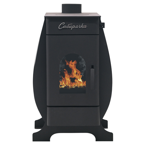 Отопительная печь НМК Сибирячка-9 с кожухом из нержавеющей стали 6649 - Вид №1