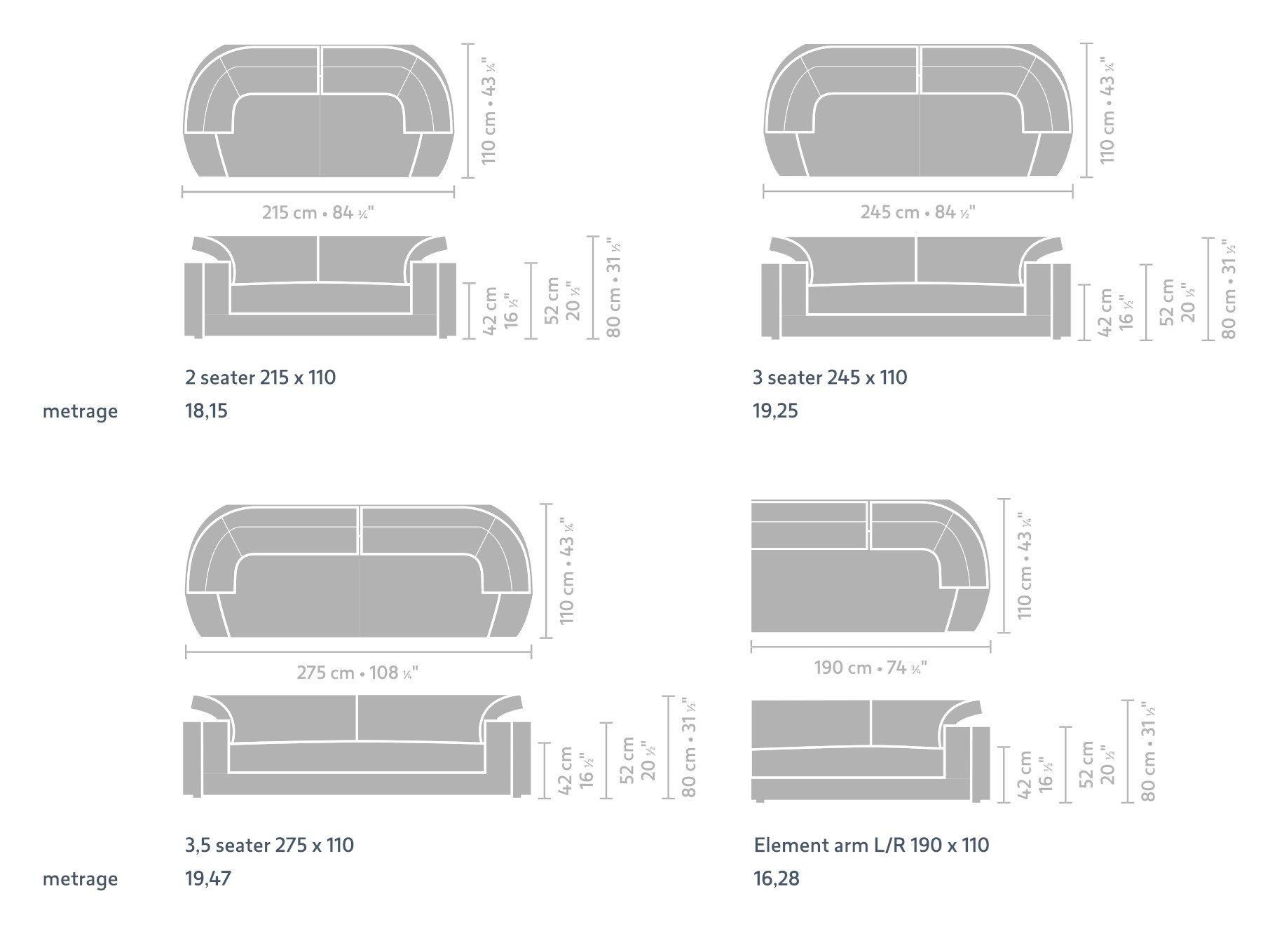 Ткань диван Linteloo Майами ARCH-00115787 - Вид №5