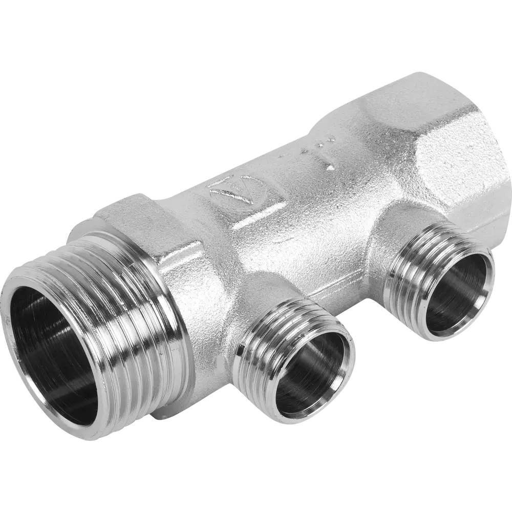 Коллектор с наружной резьбой Valtec на 2 выхода 1"x1/2" VTc.500.N.0602 10526903 STLM-2051499 