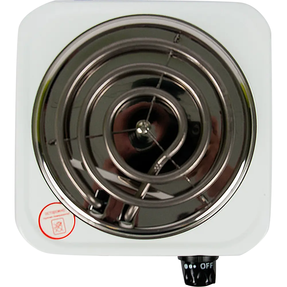 Плитка электрическая настольная ORE СВ30 21 см 1 конфорка цвет белый STLM-2000839 - Вид №1