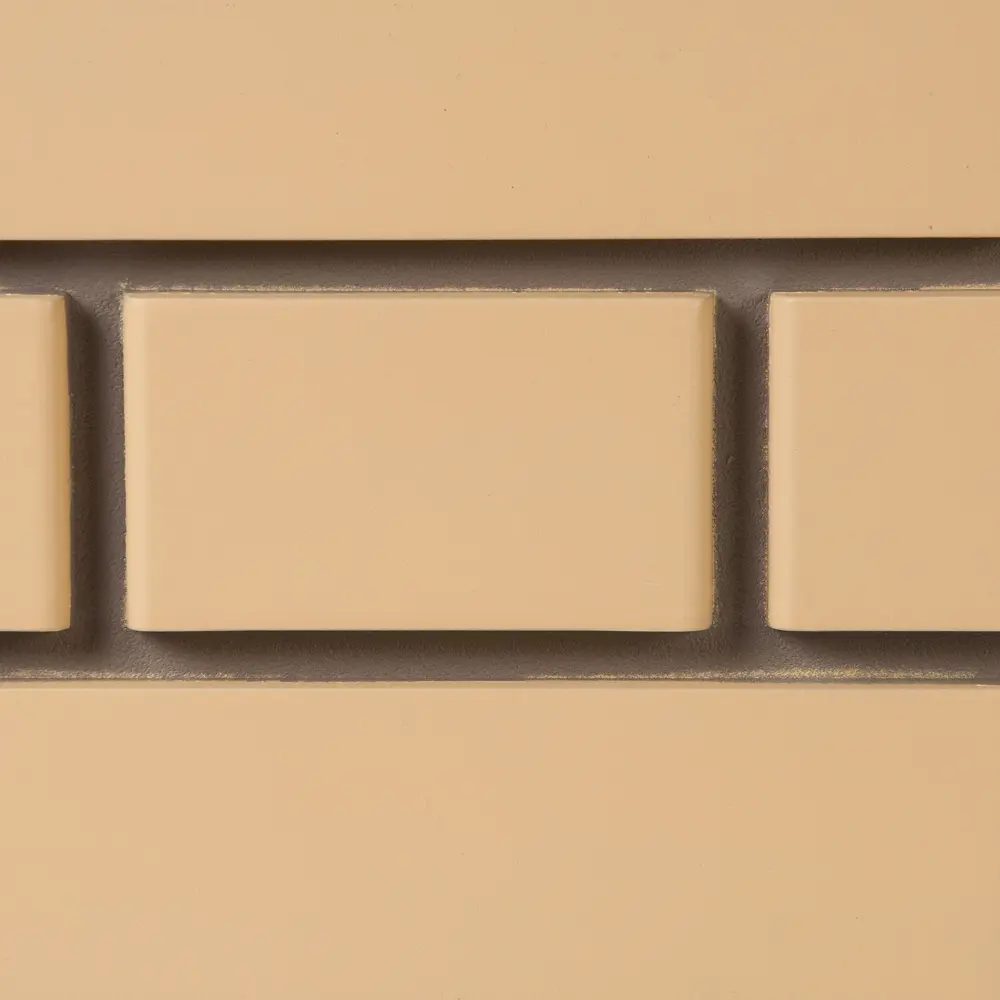 Фасадная панель FineBer «Кирпич облицовочный» желтого цвета для наружной отделки 18562511 STLM-0011416 - Вид №1