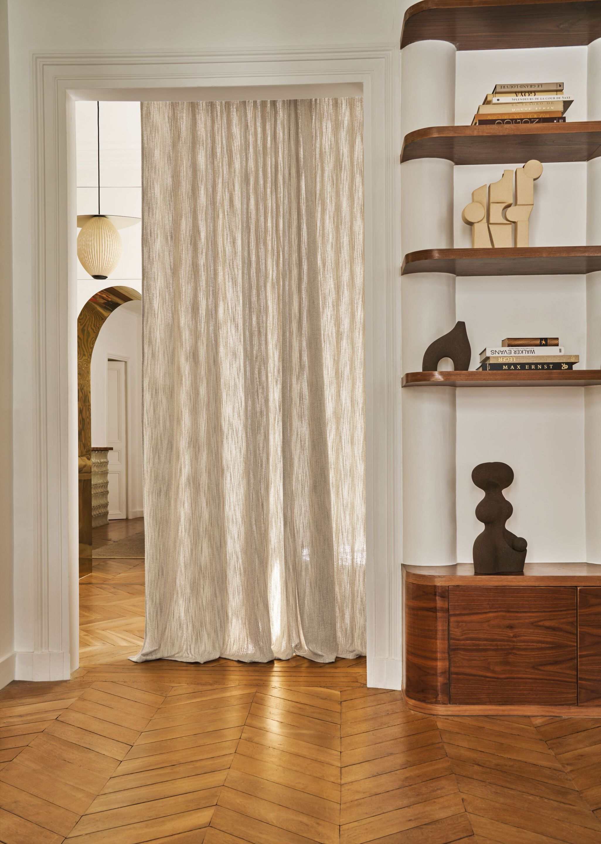 Однотонная ткань вуаль Casamance Grand voile ARCH-00111891 - Вид №2