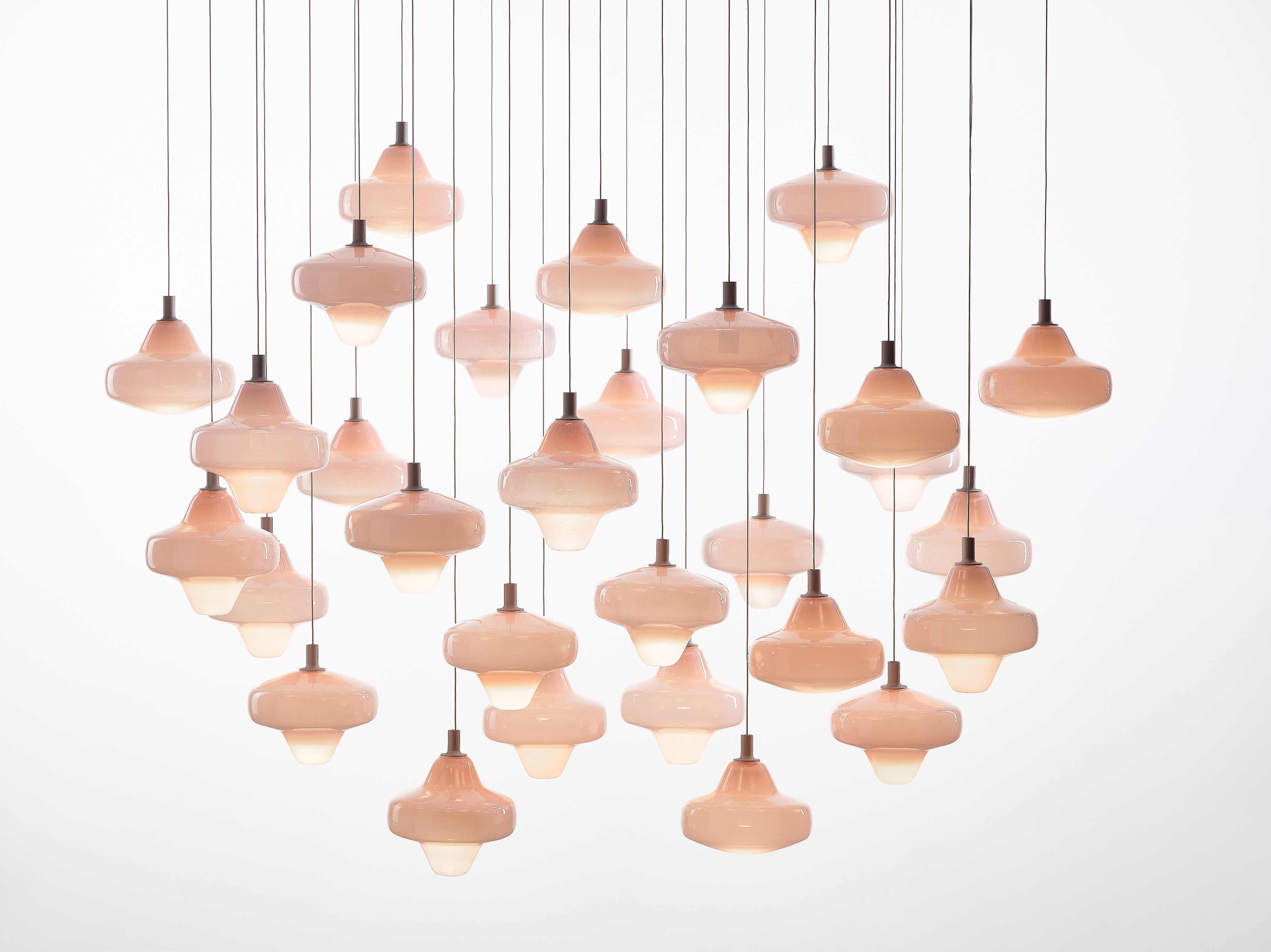 Выдувное стекло светодиодный подвесной светильник BROKIS Starcloud ARCH-00015314 - Вид №2