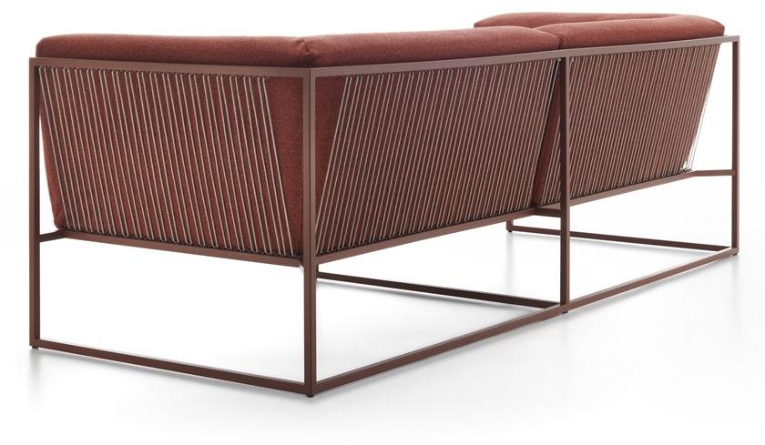 MDF Italia 3-х местный тканевый садовый диван Arpa sun-id-1354517 - Вид №2