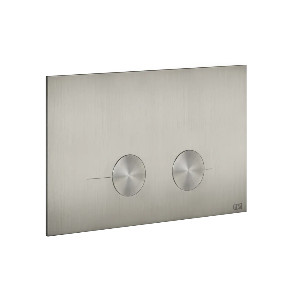 Запорная пластина 54619 239 Gessi Inverso ПОЧИЩЕННАЯ ЩЕТКОЙ СТАЛЬ 54619239