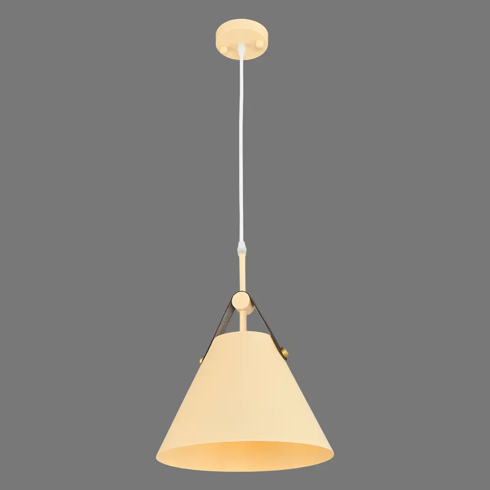 Подвесной светильник L1158-1 DECIZE YELLOW 1хЕ27х40W LAMPLANDIA STLM-2058500 - Вид №2