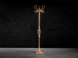 Латунная напольная вешалка для одежды