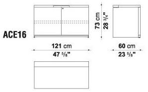 B&B Italia Project Низкий офисный шкаф с замком Ac executive sun-id-1430182 - Вид №3
