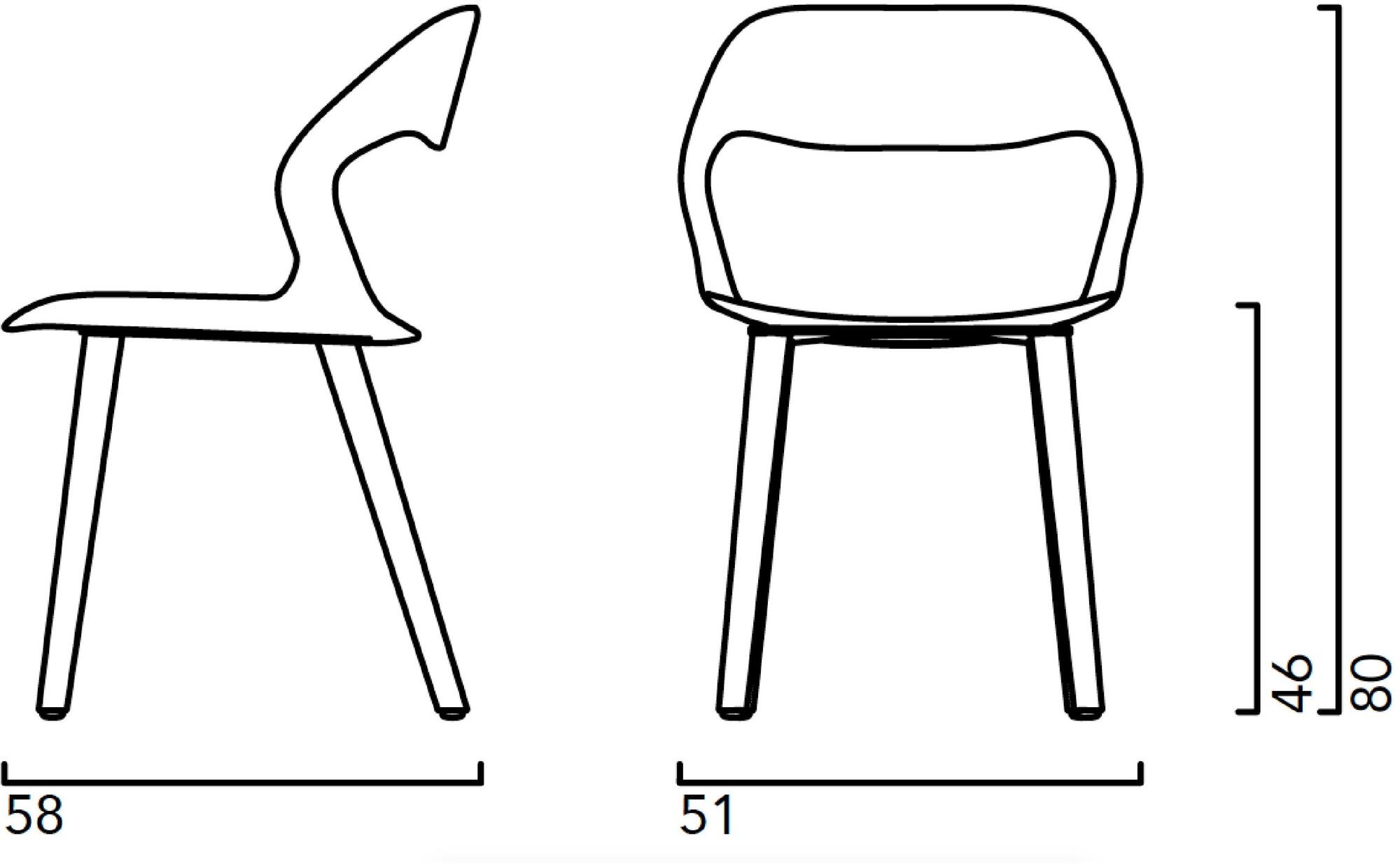 Crassevig Стул полипропиленовый Mixis sun-id-1377457 - Вид №7