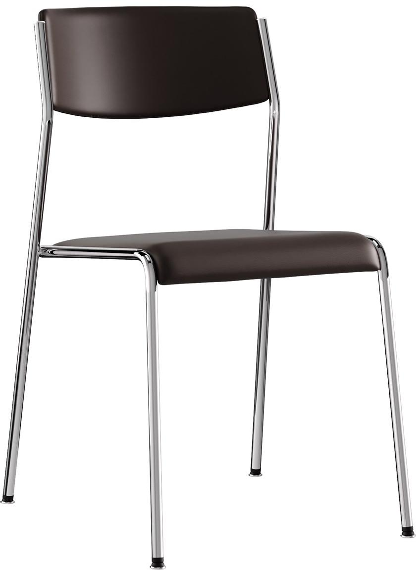 horgenglarus Накладной стул из фанеры с открытой спинкой  8-360  - Вид №6