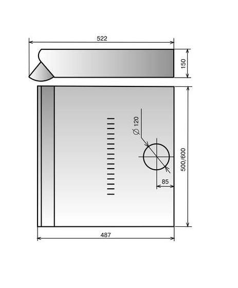 1024894 Вытяжка подвесная ELIKOR Europa 60П-290-П3Л белый/прозрачный STDN-0017500 - Вид №8