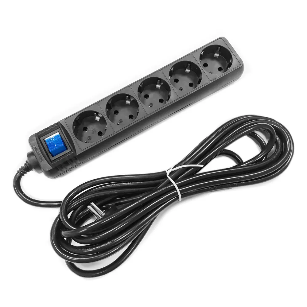 Сетевой удлинитель SKYBEAM с заземлением на 5 розеток 82600373 STLM-0031116