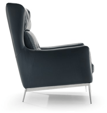 Natuzzi Кожаное кресло с подлокотниками sun-id-1354055 - Вид №2