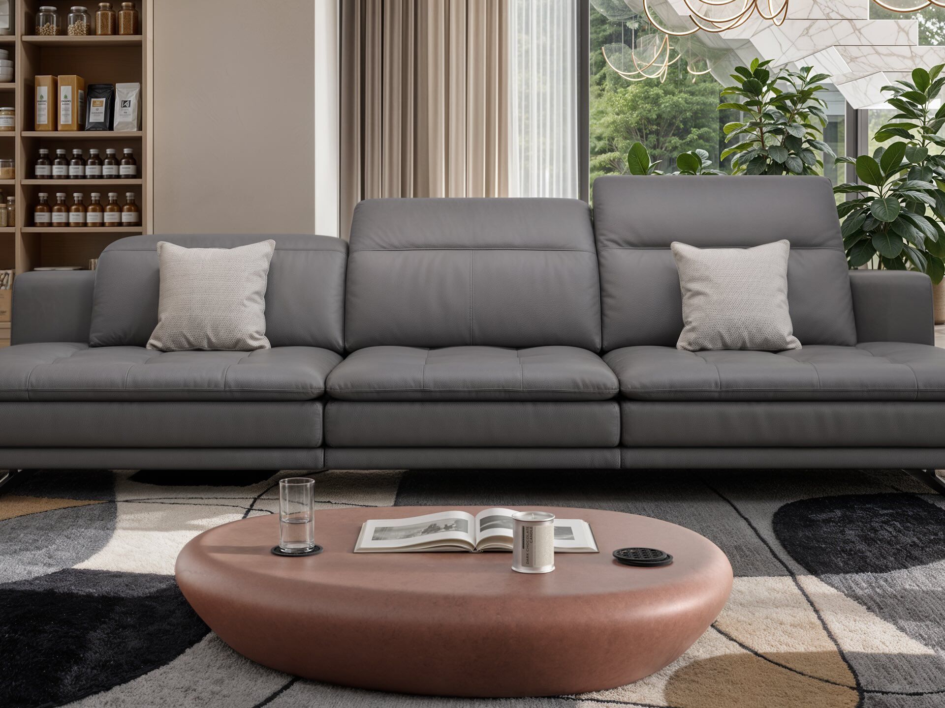 3-местный кожаный диван Sofanella Ницца ARCH-00121270 - Вид №6