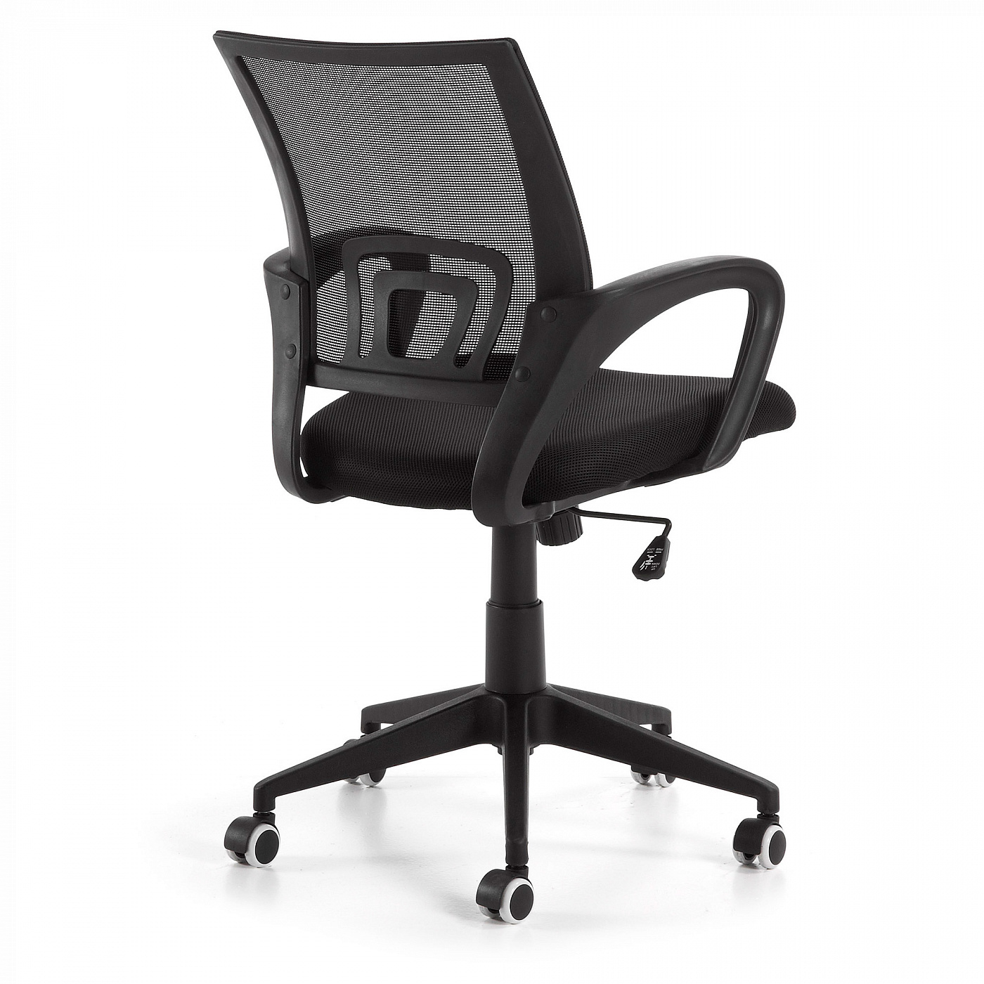 045270 Поворотное кресло Ebor черное La Forma Rail - Вид №3