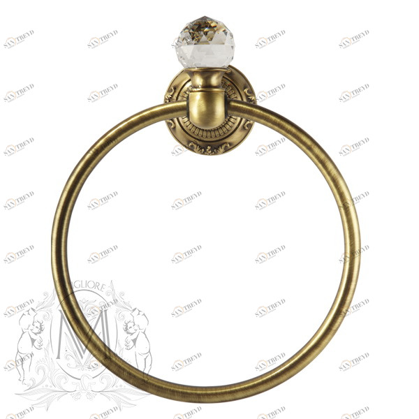 Кольцо для полотенца MIGLIORE.CRistalia ML.CRS-60.208.BR - бронза 