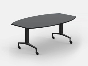 Стол на колесах с откидным верхом