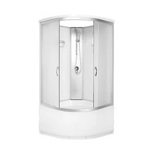 Душевая кабина Arcus S-02 (90х90) без крыши-высок. поддон, матовое стекло S-02