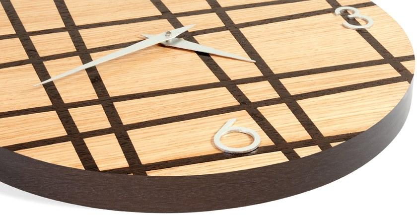 LIGNIS® Настенные часы из инкрустированного дерева Dolcevita lines 10.032 / 10.110 - Вид №2