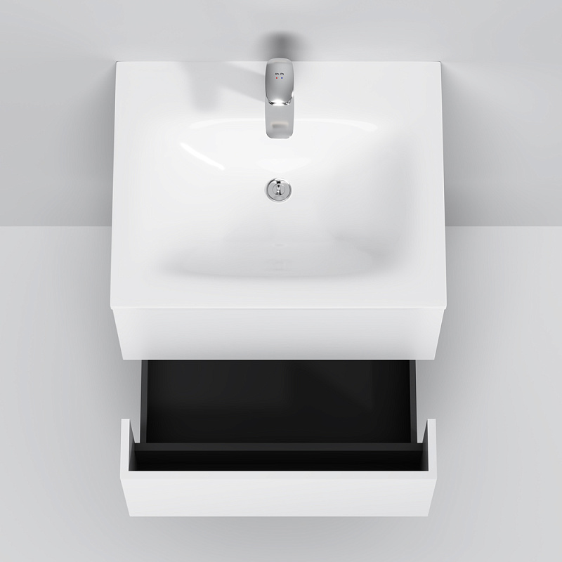 M70AFHX0602WG База под раковину 60 см ящики push-to-open цвет: белый глянец AM.PM Spirit 2.0  - Вид №3