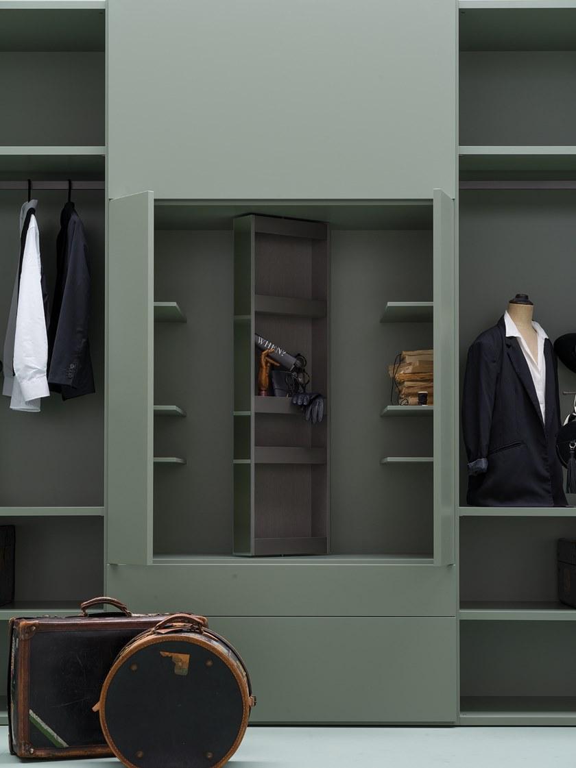 Caccaro Гардероб с вращающимся зеркалом и вешалкой для одежды Roomy sun-id-1449629 - Вид №7