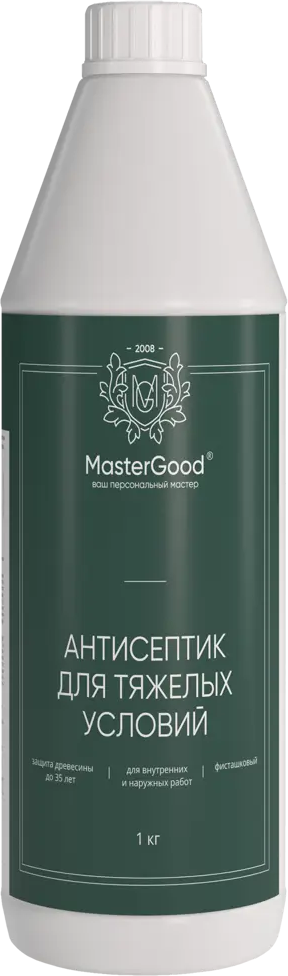 Антисептик GOOD MASTER для экстремальной защиты древесины 1 кг 83733935