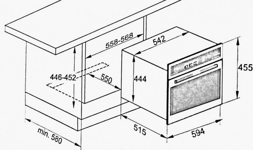 5370966 Встраиваемая микроволновая печь Kaiser EM6307RS черный STDN-0070371 - Вид №7