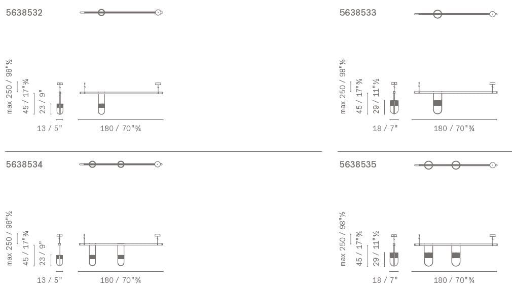 Подвесной светильник Poltrona Frau коллекция-мебель и аксессуары ARCH-00007025 - Вид №4