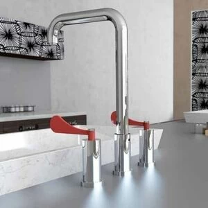 7526/0755 1 PAOLA &amp; THE KITCHEN Смеситель для кухни с хромированной ручкой цвет хром.