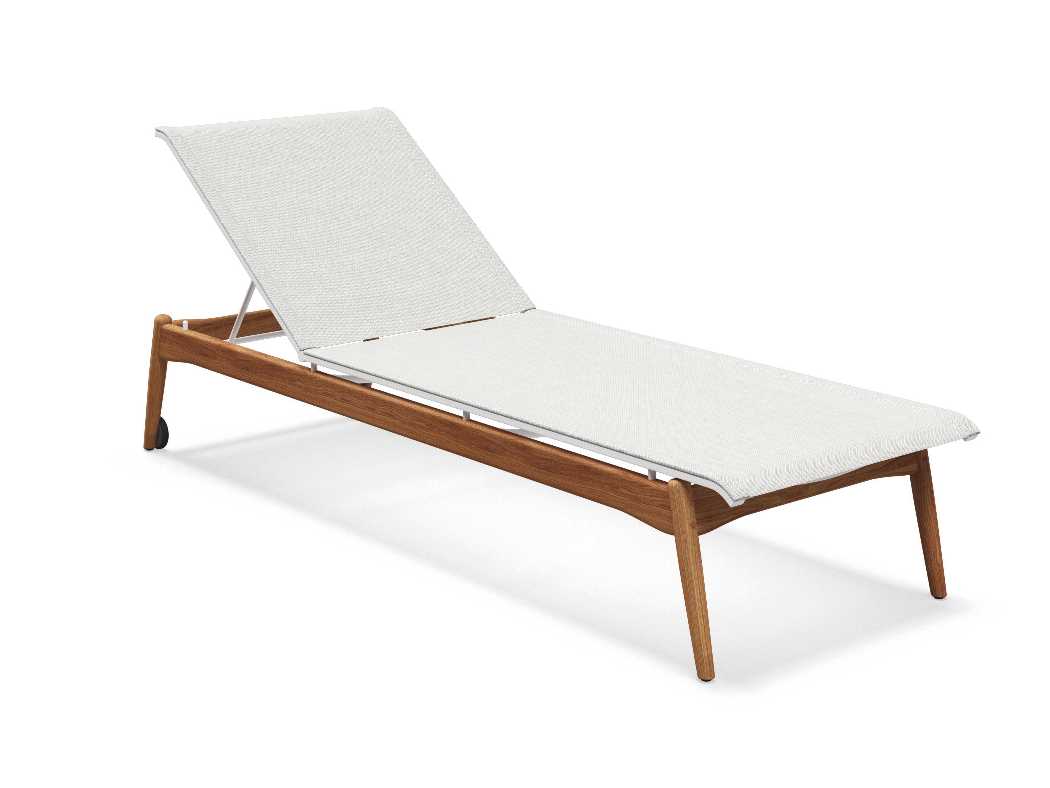 Тканевая откидная Садовая кровать с колесами Gloster Sway ARCH-00138784 - Вид №1