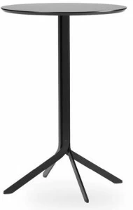 ROSSIN Высокий стол с основанием 4 звезды Tonic metal