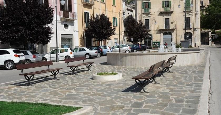 Neri Деревянная скамейка со спинкой Nyssa 2170  - Вид №1