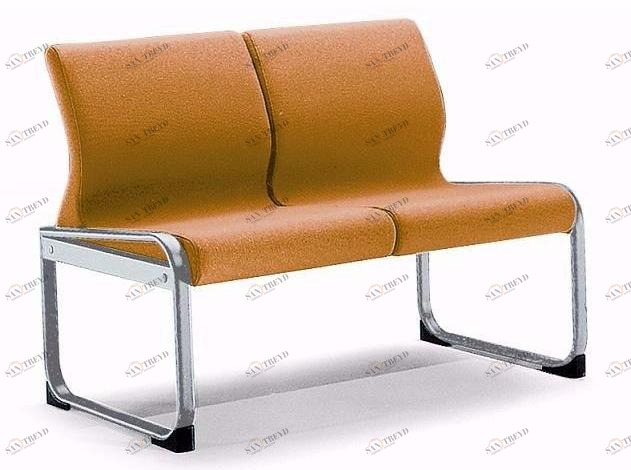 TALIN Скамья из ткани со спинкой One sun-id-1349373