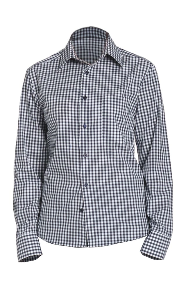 67787 Рубашка в клетку mini check blue-white (мелкая клетка сине-белая) HIPSTER  Толстовки, рубашки, футболки, тенниски  размер 44 (88) 