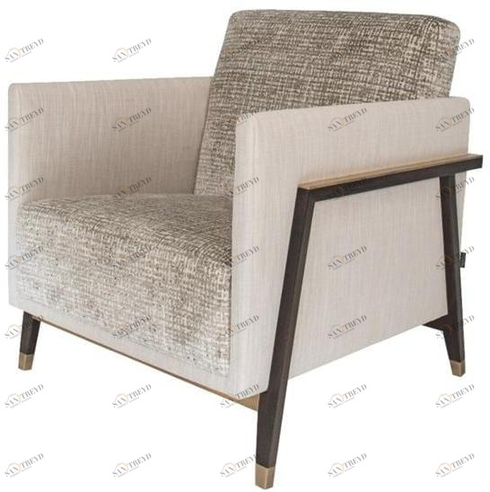 FRATO Бархатное кресло с подлокотниками  Fup010025acz 