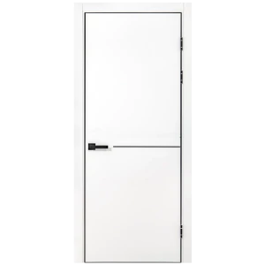 Межкомнатная дверь PORTIKA Борно 80x230 см белая с магнитным замком 89423514