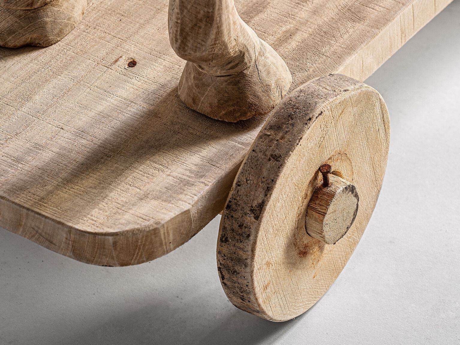 Скульптура из тика Vical Home HORSE ARCH-00092983 - Вид №3